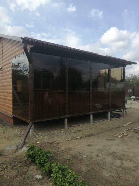 Мягкие окна для веранды, террасы и беседки