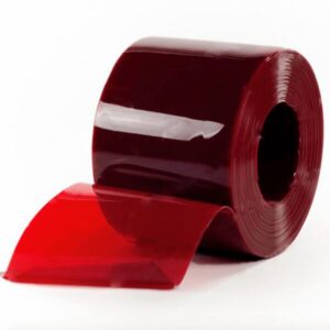 Стандартная Красная полу прозрачная гладкая (2х200)
